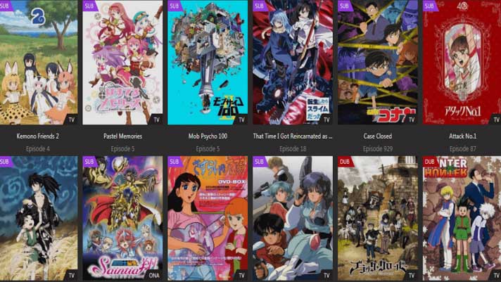 Best Anime Sites
